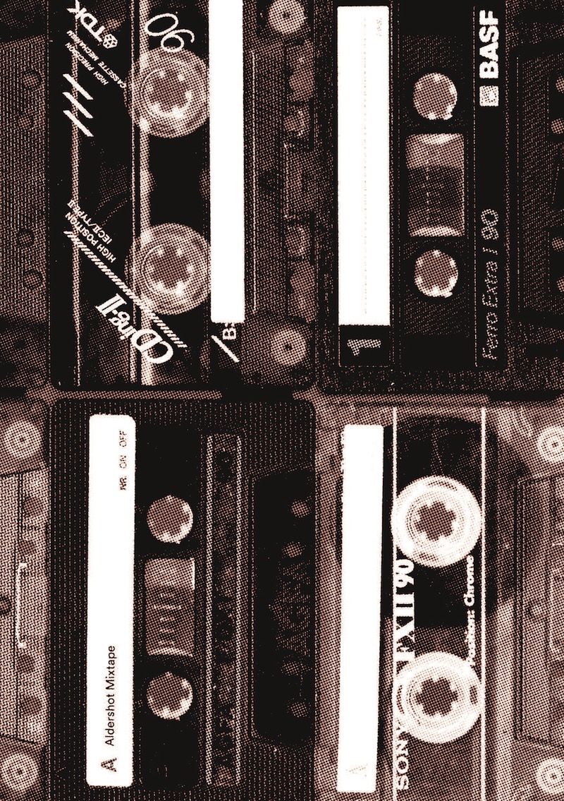 Aldershot Mixtape, publication front cover. Aldershot Mixtape, publication front cover.