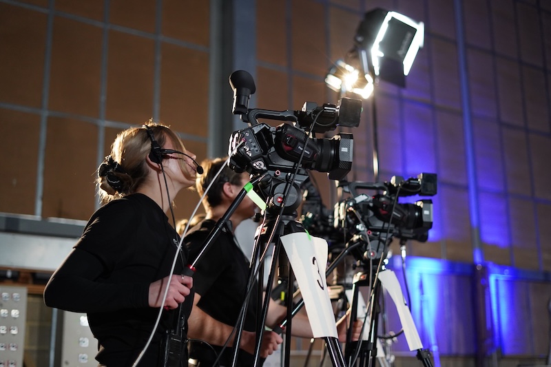 Comedy Relics. Produced by UCA Television Production students at Maidstone Studios